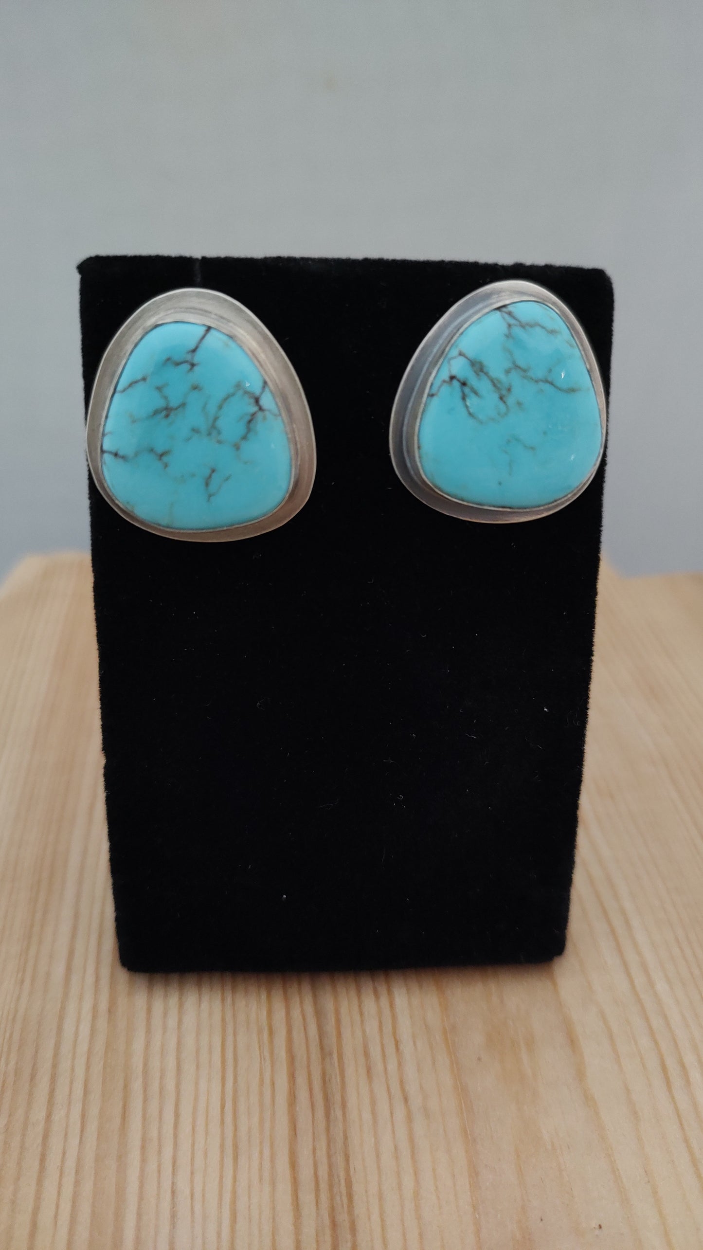 Egyptian Turquoise Post Earrings