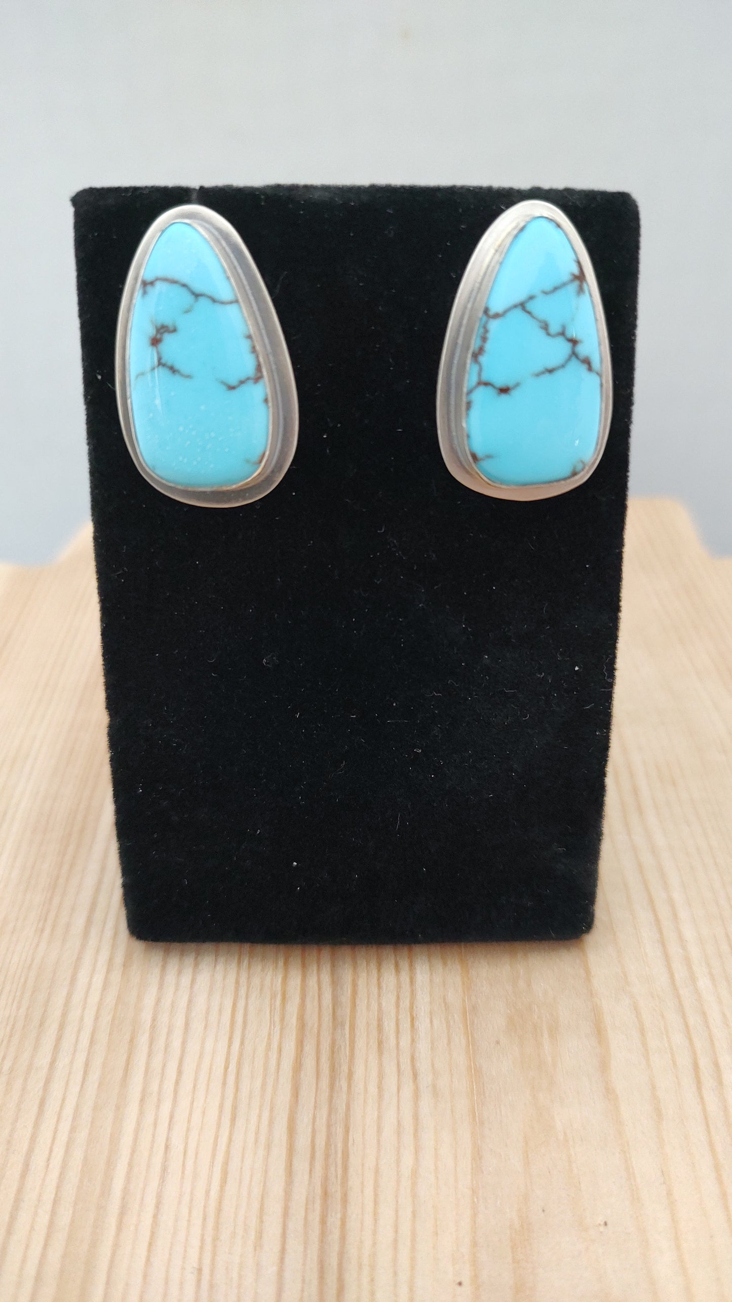 Egyptian Turquoise Post Earrings