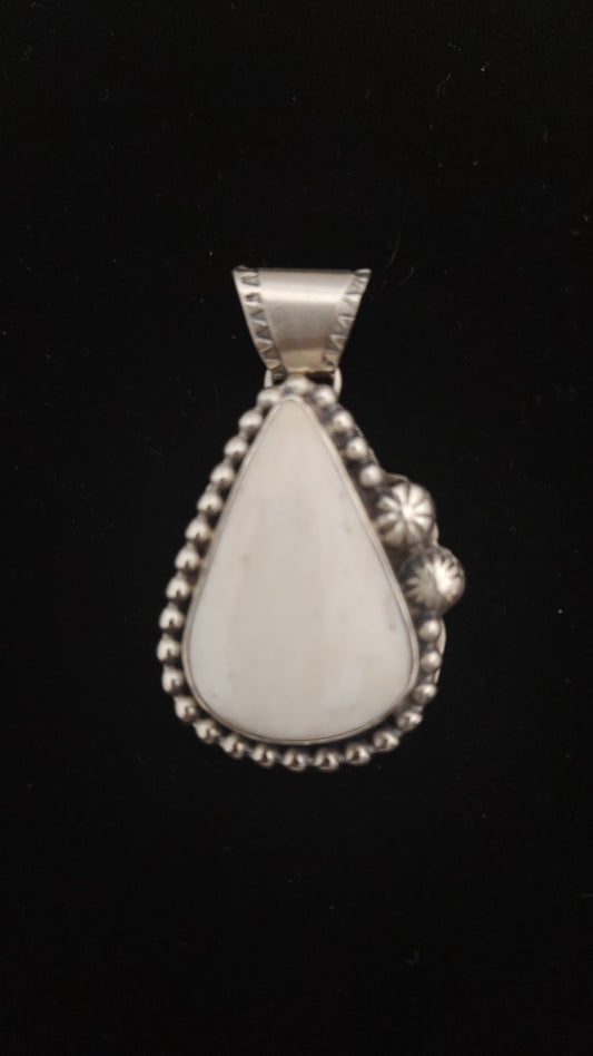 White Buffalo Pendant