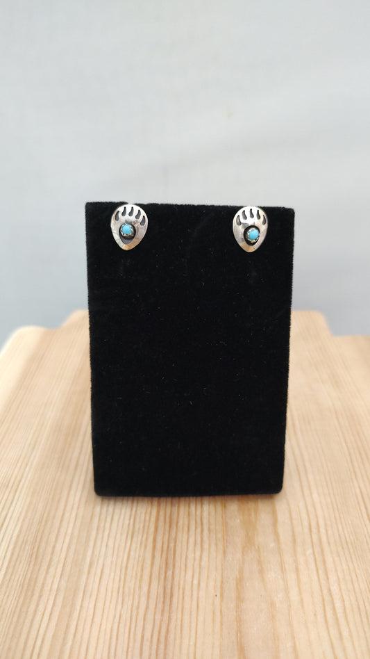 Shadowbox Bear Paw Earrings