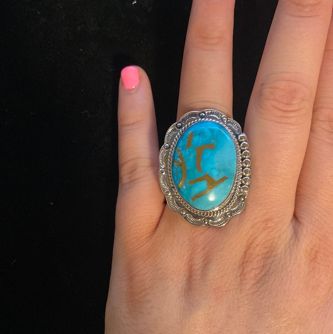 Kingman Turquoise 7.0 Ring