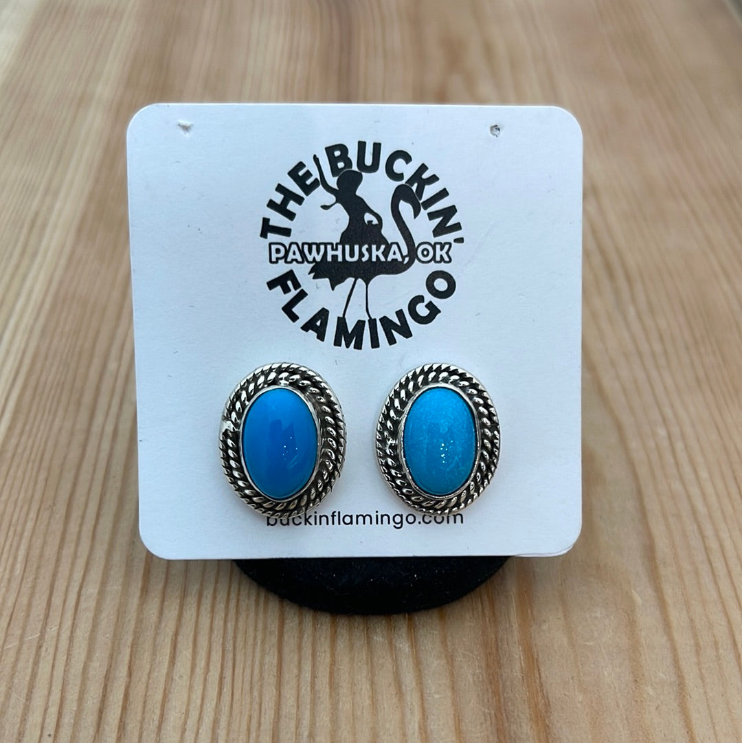 Sonoran Turquoise Post Earrings