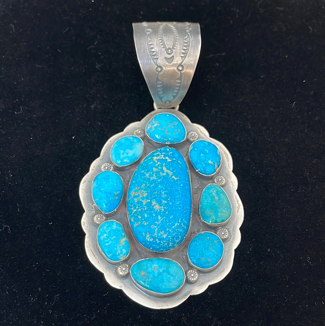 Kingman Turquoise Pendant