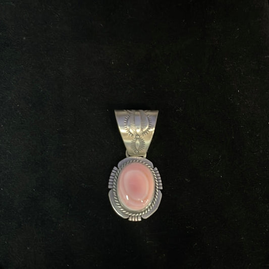 Cotton Candy (Pink Conch Shell) Pendant