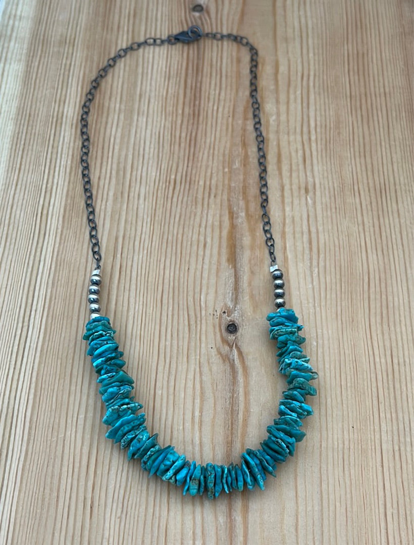 Kingman Turquoise 18” Necklace