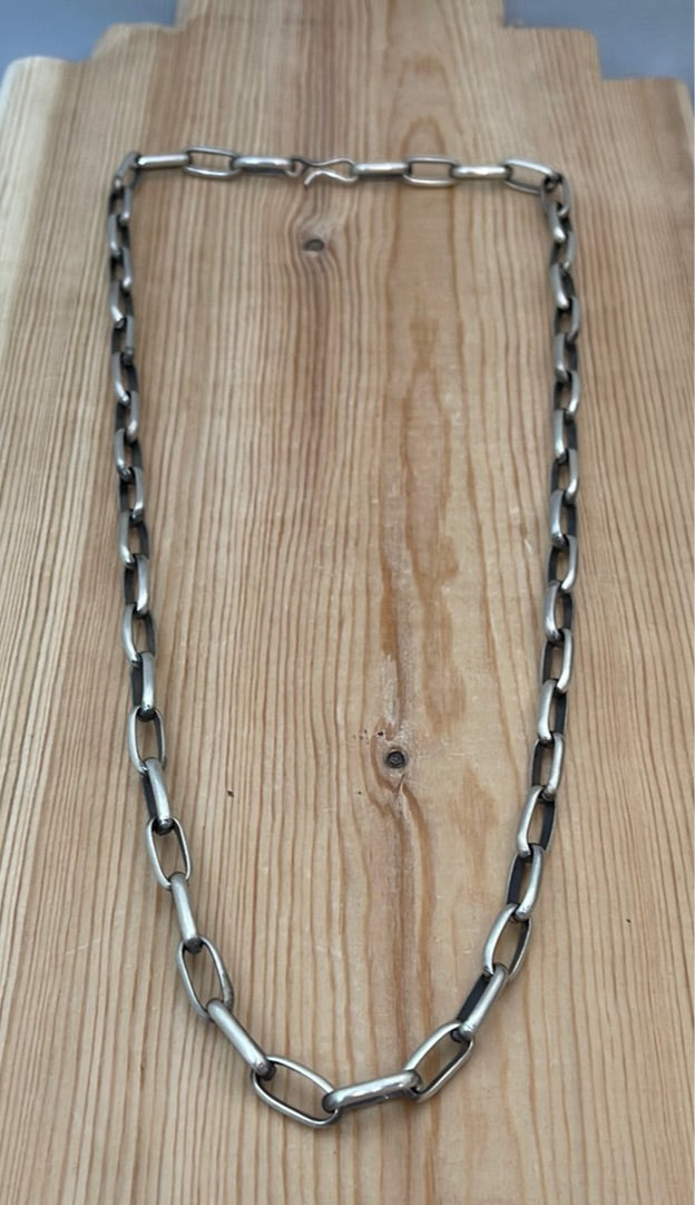 Handmade Paperclip 24-inch Necklace