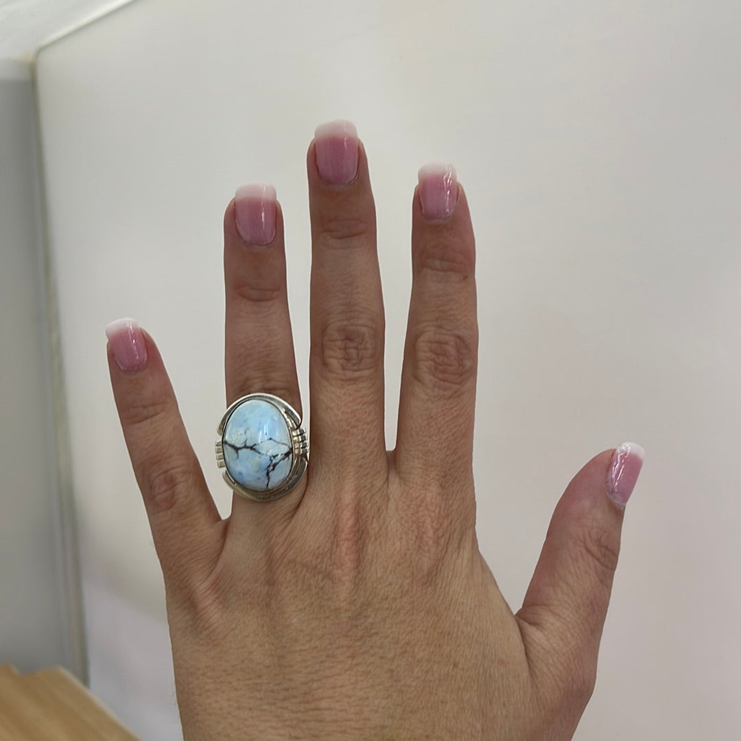 5.5 - Golden Hills Turquoise Ring