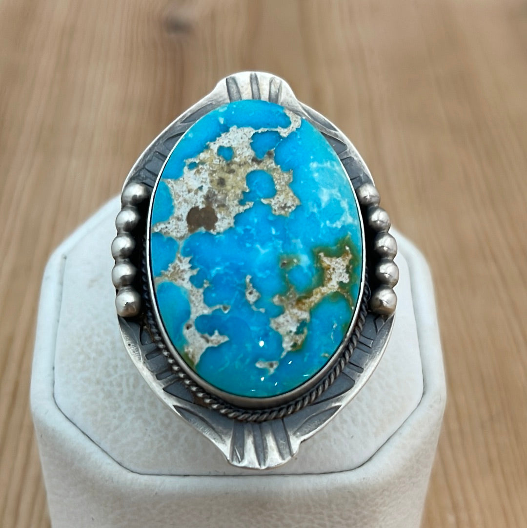 9.0 - Sonoran Gold Turquoise Oval Ring