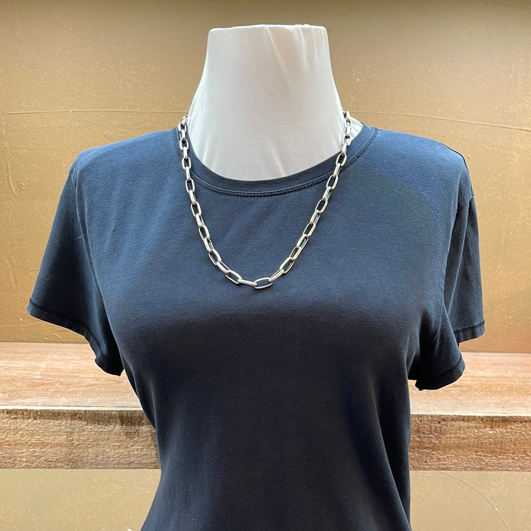 Handmade Paperclip 24-inch Necklace