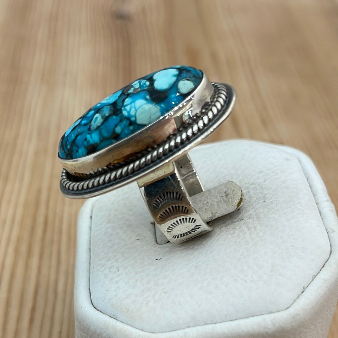 6.5 - Mosaic Turquoise Ring