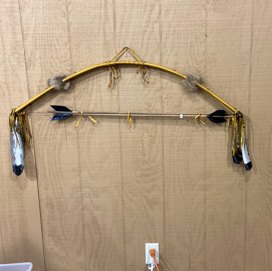 Authentic Full Size Bow and Arrow with 2 Arrows