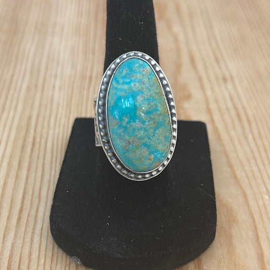 6.5 Sonoran Rose Turquoise Ring