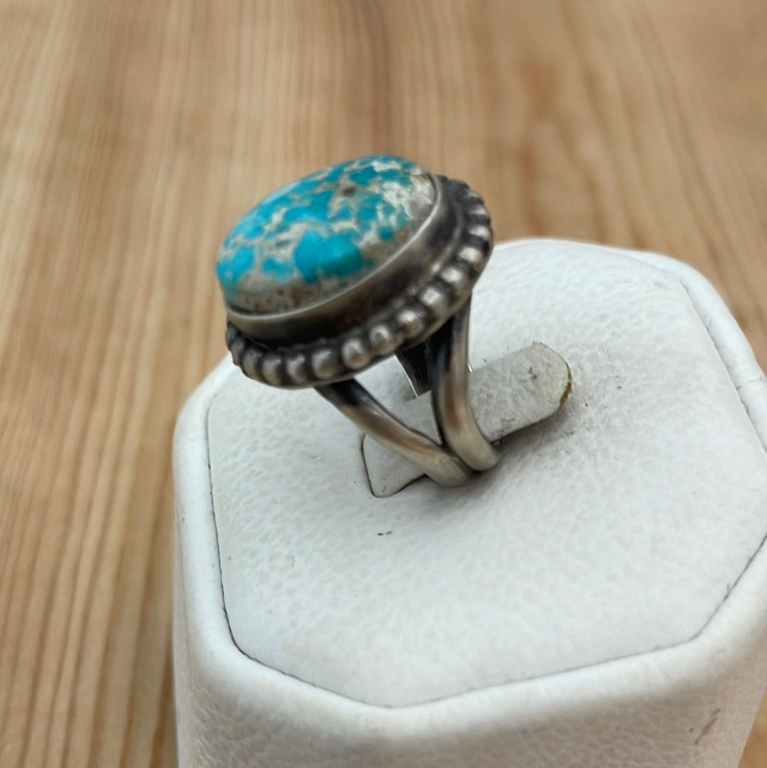 4.5 - Sonoran Gold Turquoise Round Ring