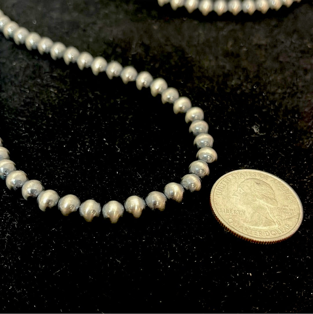 30” 6MM Navajo Pearls