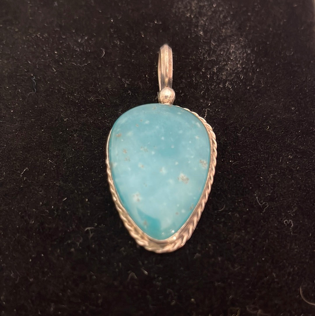 Vintage Kingman Turquoise Pendant