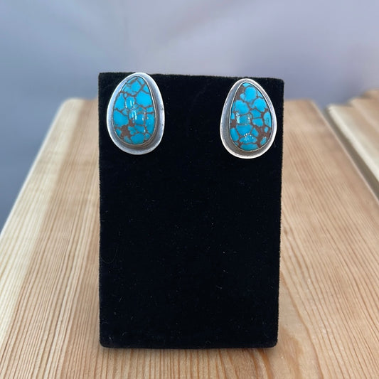 Egyptian Turquoise Post Earrings