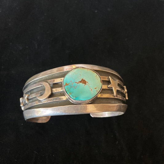 Royston Turquoise Silver Bracelet