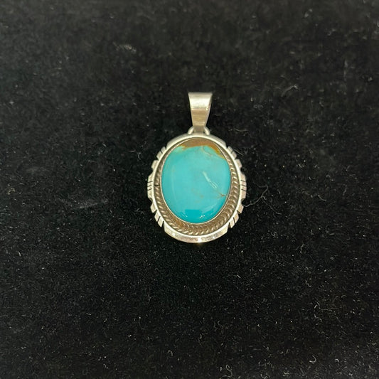 Kingman Turquoise Pendant