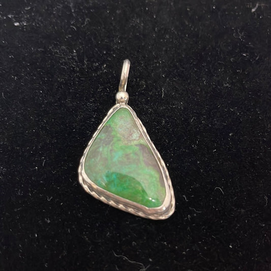 Vintage Gaspeite Pendant