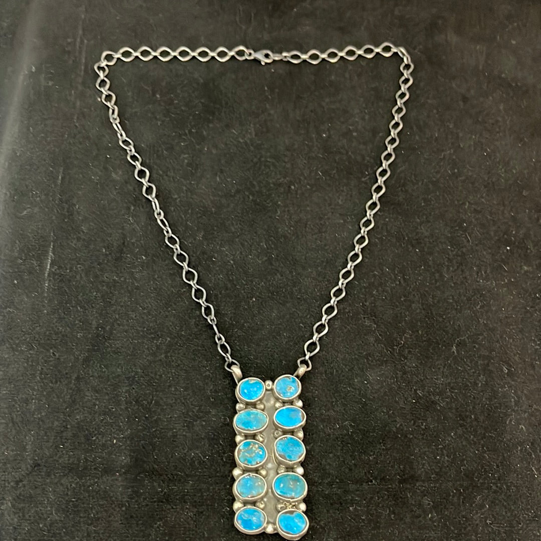 Kingman Turquoise 17” Necklace