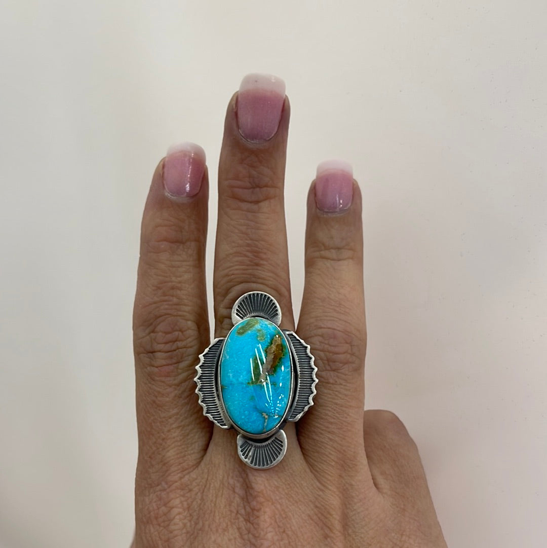 7.0 - Sonoran Gold Turquoise Ring