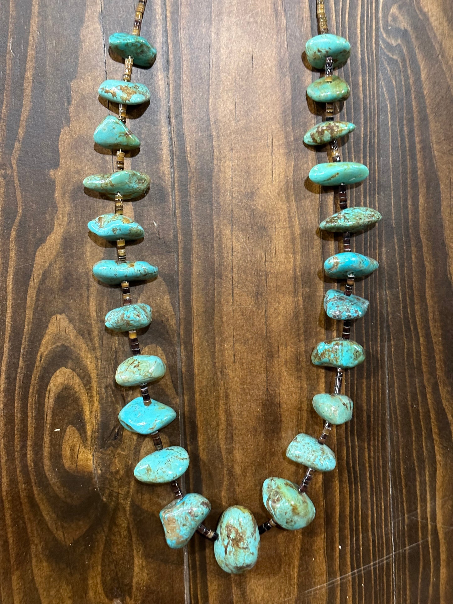 RARE Vintage Emerald Valley Turquoise Necklace by Nestoria Coriz
