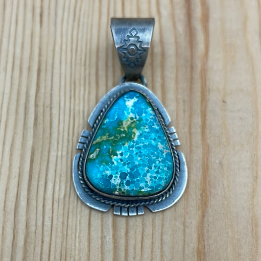 Sonoran Gold Turquoise Pendant