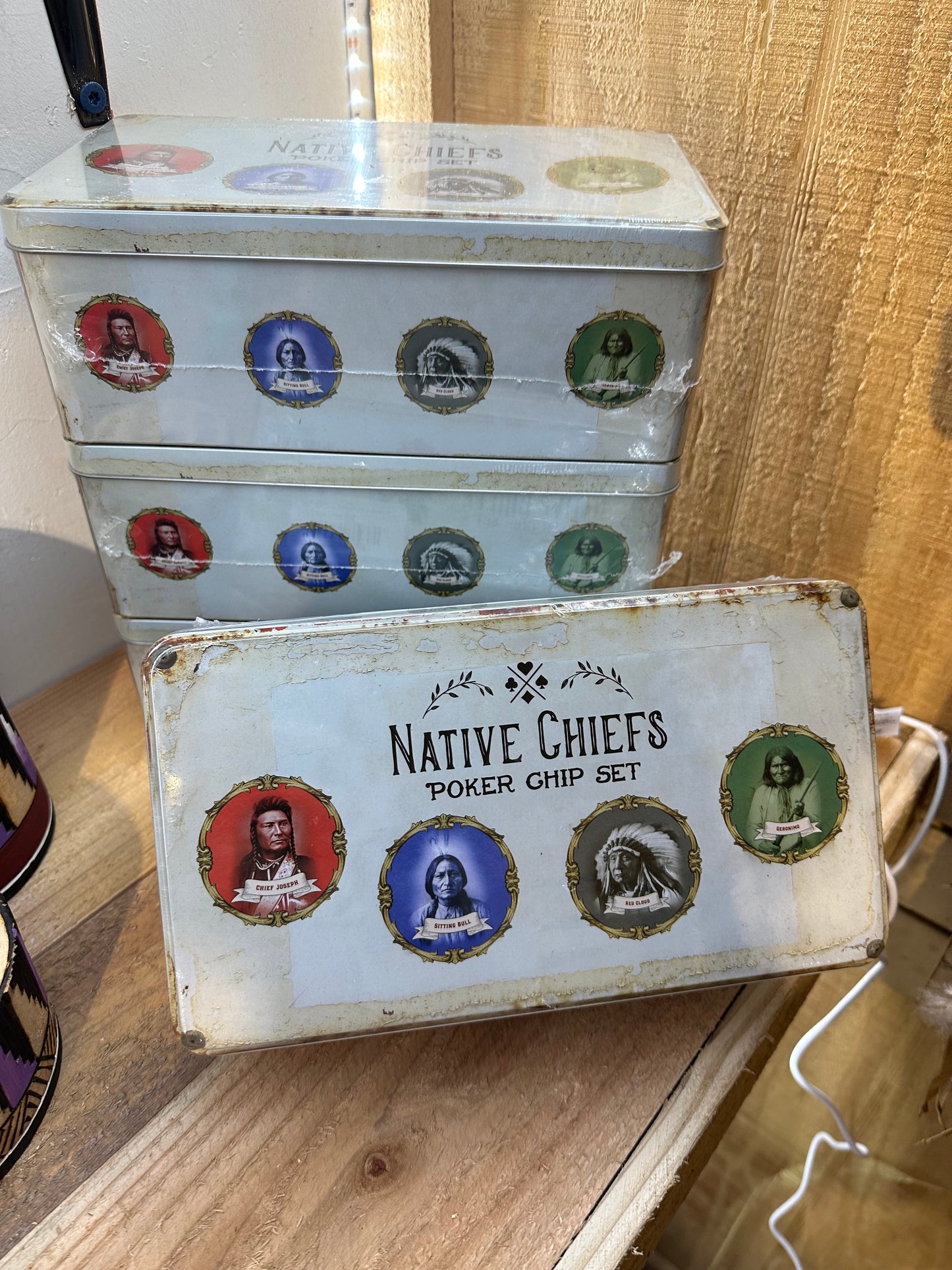Native Chiefs Poker Chip Set