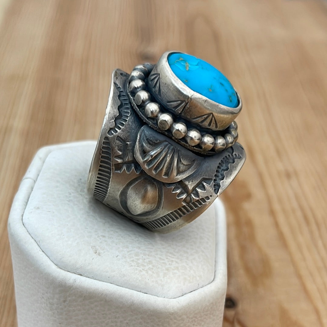 12.5 - Kingman Turquoise Ring