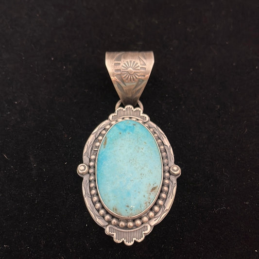 Kingman Turquoise Pendant