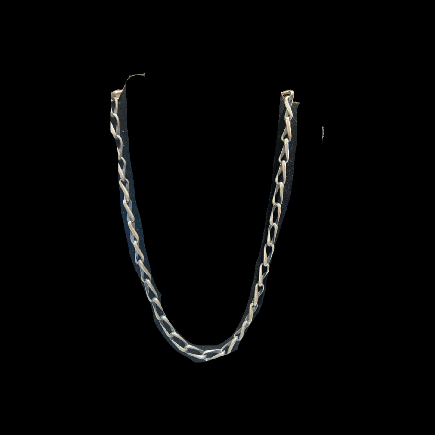 24” HEAVY Twisted Paper Clip Chain