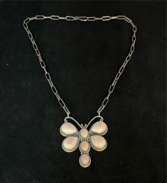Firefly Pink Conch Shell 19” Necklace