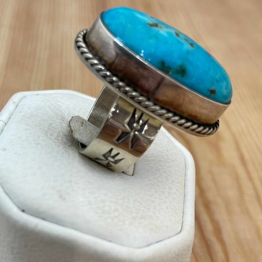6.5 - Kingman Turquoise Ring
