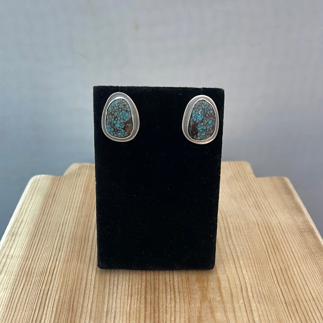 Red Mountain Turquoise Post Earrings
