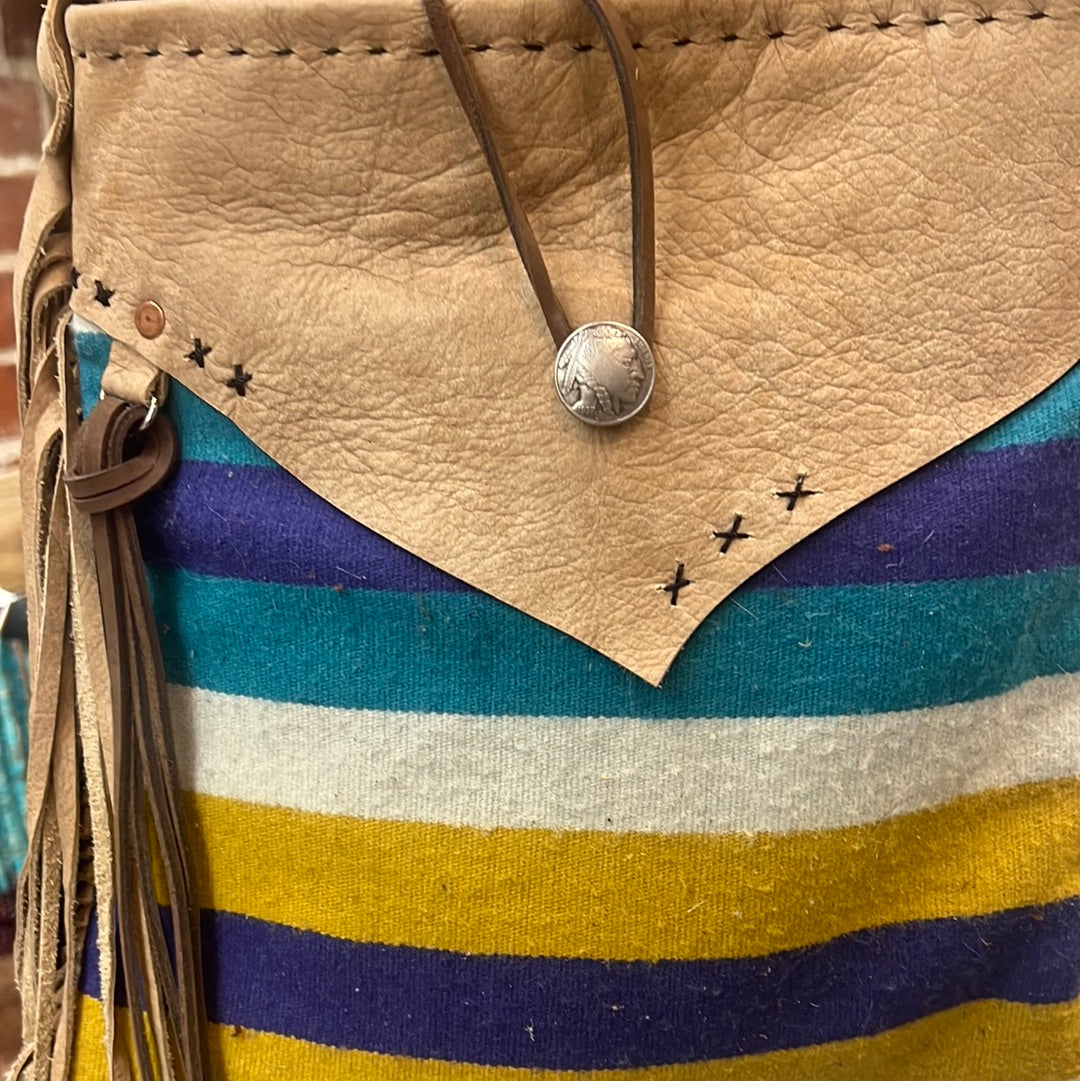 Pendleton and Leather Purse