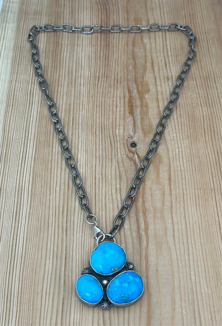 Kingman Turquoise 20” Necklace
