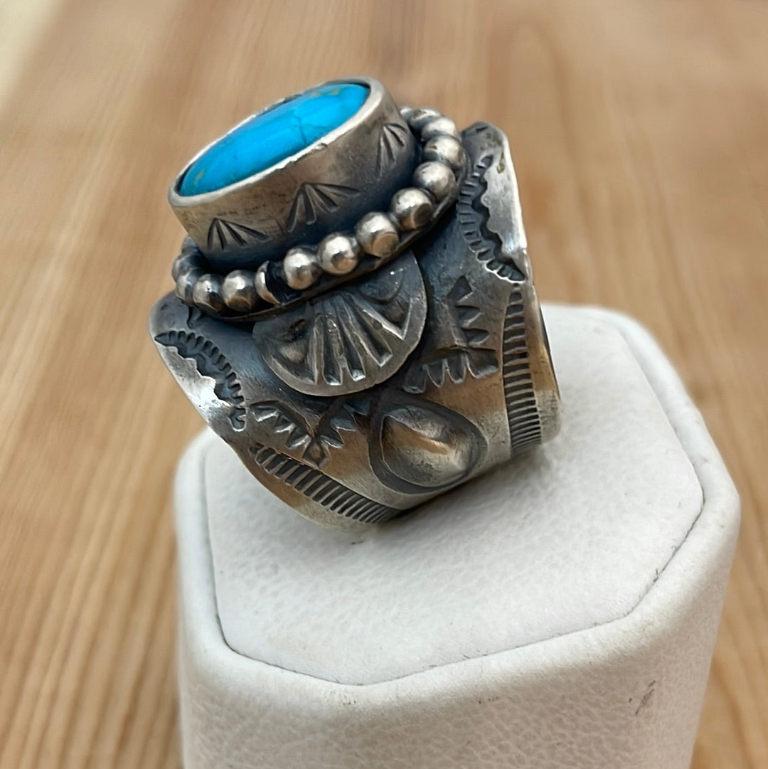 12.5 - Kingman Turquoise Ring
