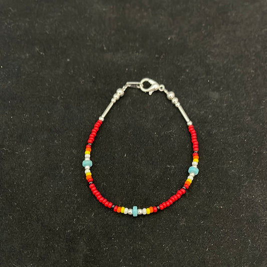 7” Seed Bead Bracelet