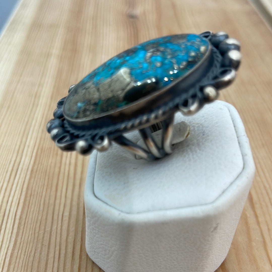 8.0 - Persian Turquoise Ring
