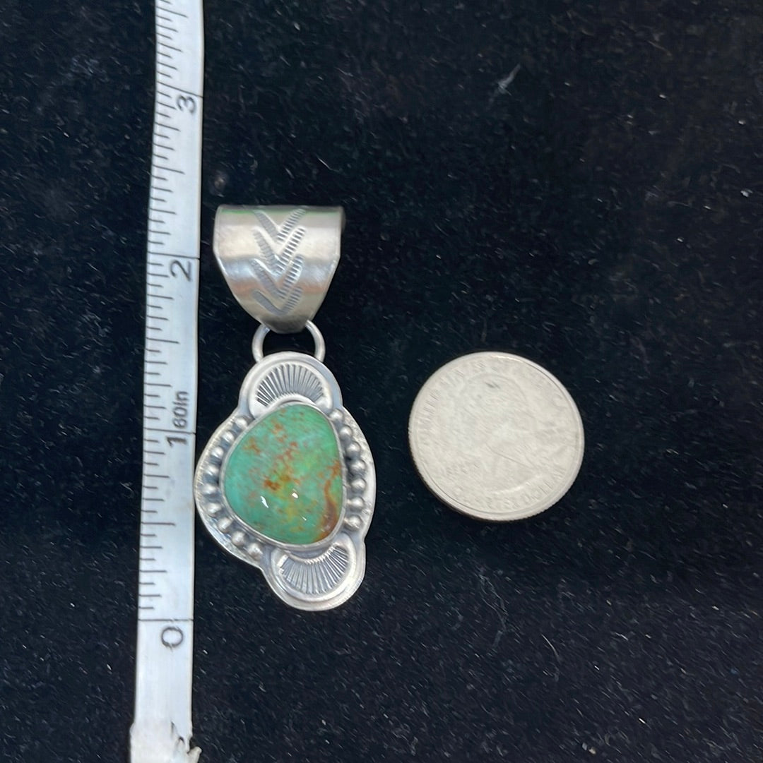 Carico Lake Turquoise Pendant