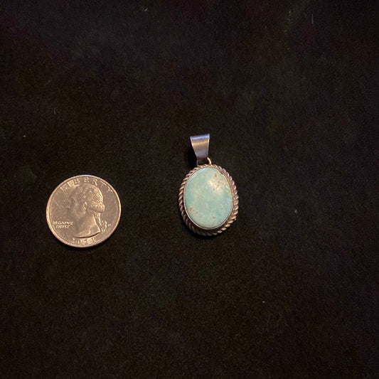 Dainty Turquoise Pendant