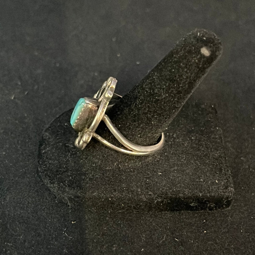Vintage Turquoise Size 7 Ring