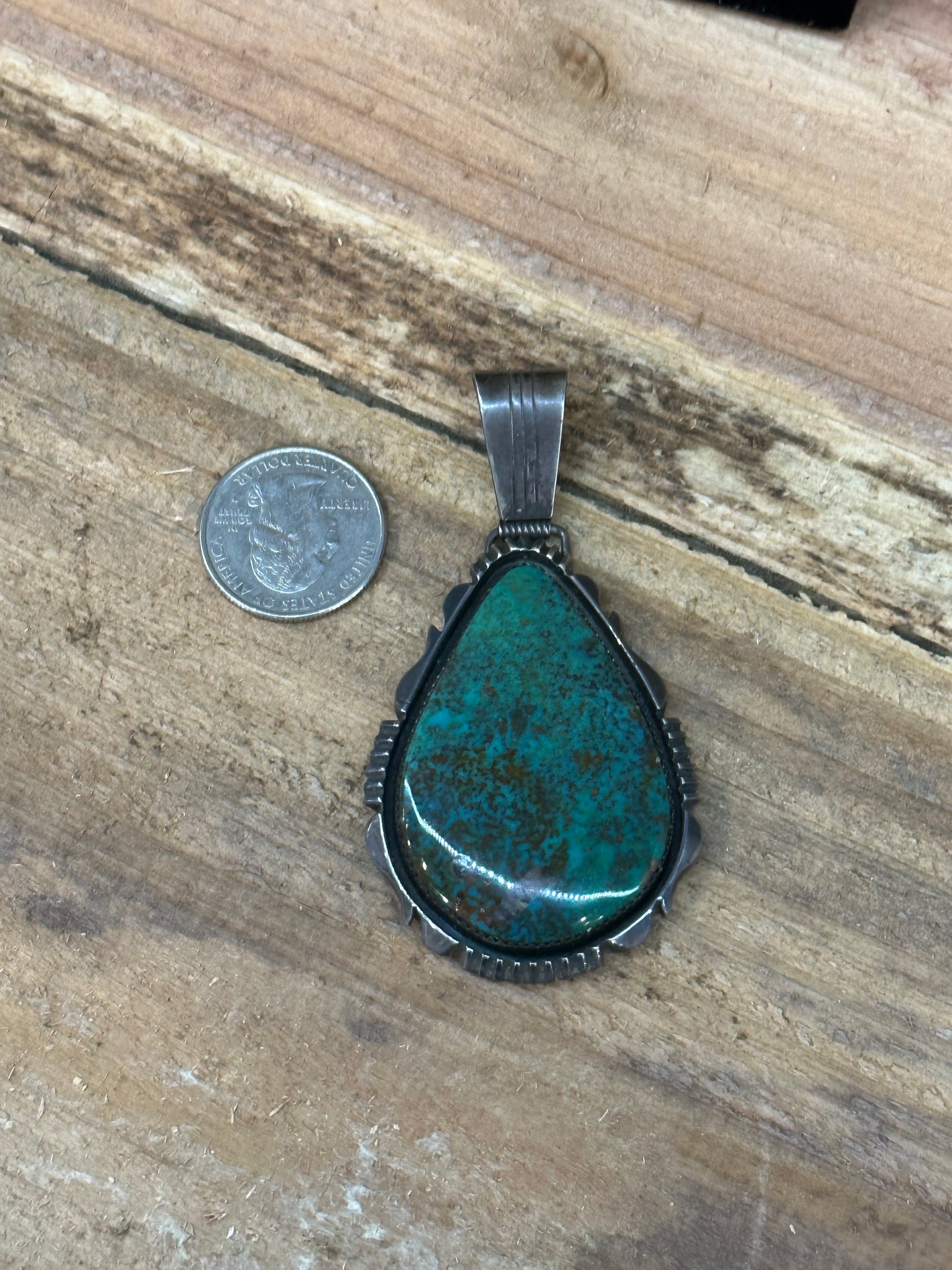 Vintage Turquoise Pendant