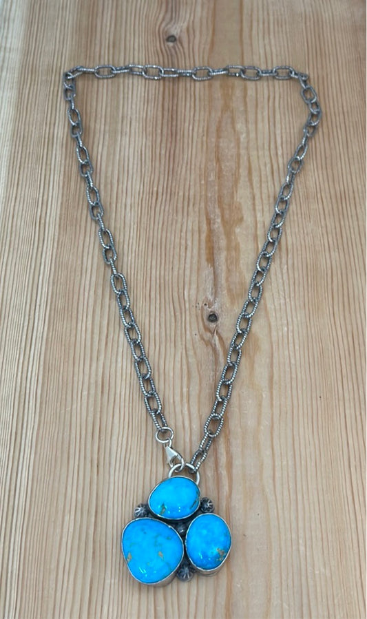 Kingman Turquoise 20” Necklace