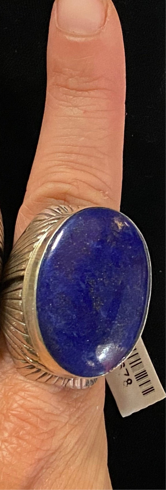 LOT 32 B 9/20 Large Lapis Ring