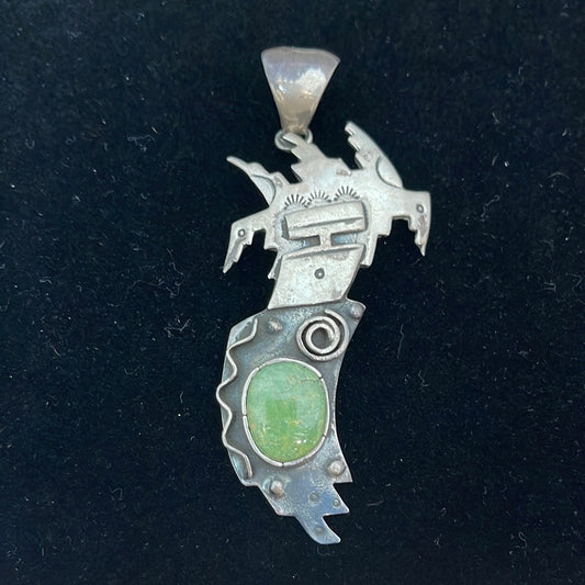 Kings Manassa Turquoise Pendant