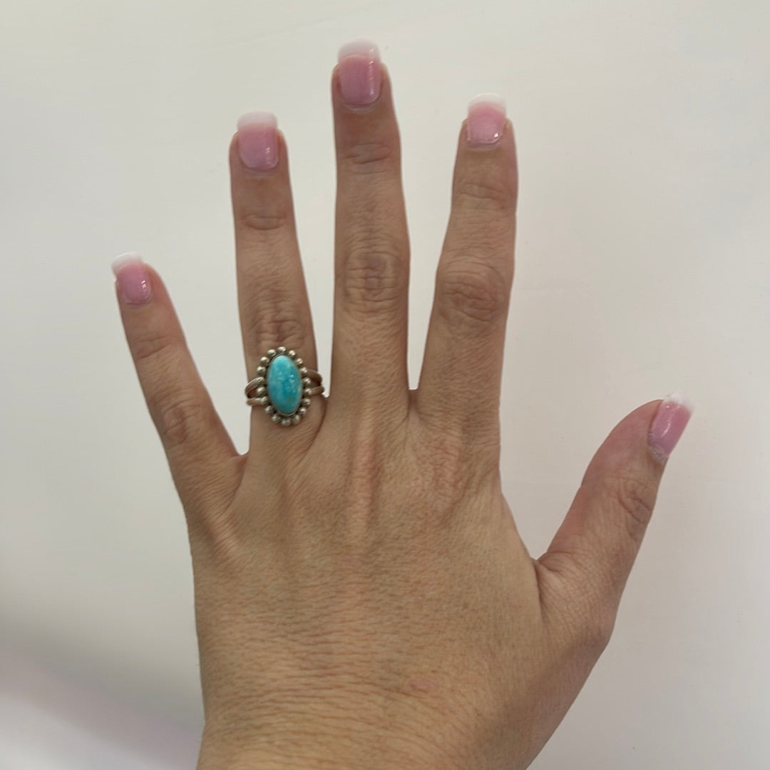 6.0 - Sonoran Rose Turquoise Ring