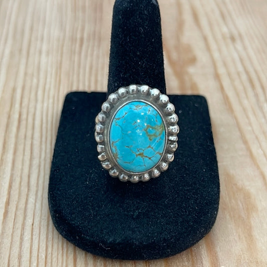 Sonoran Gold Turquoise Round Ring