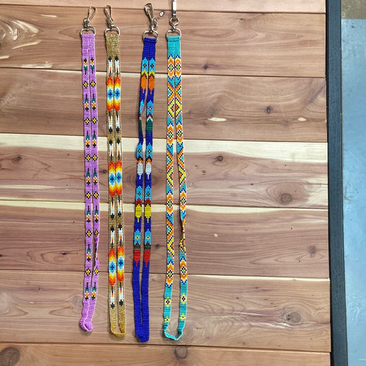 18" beaded lanyard