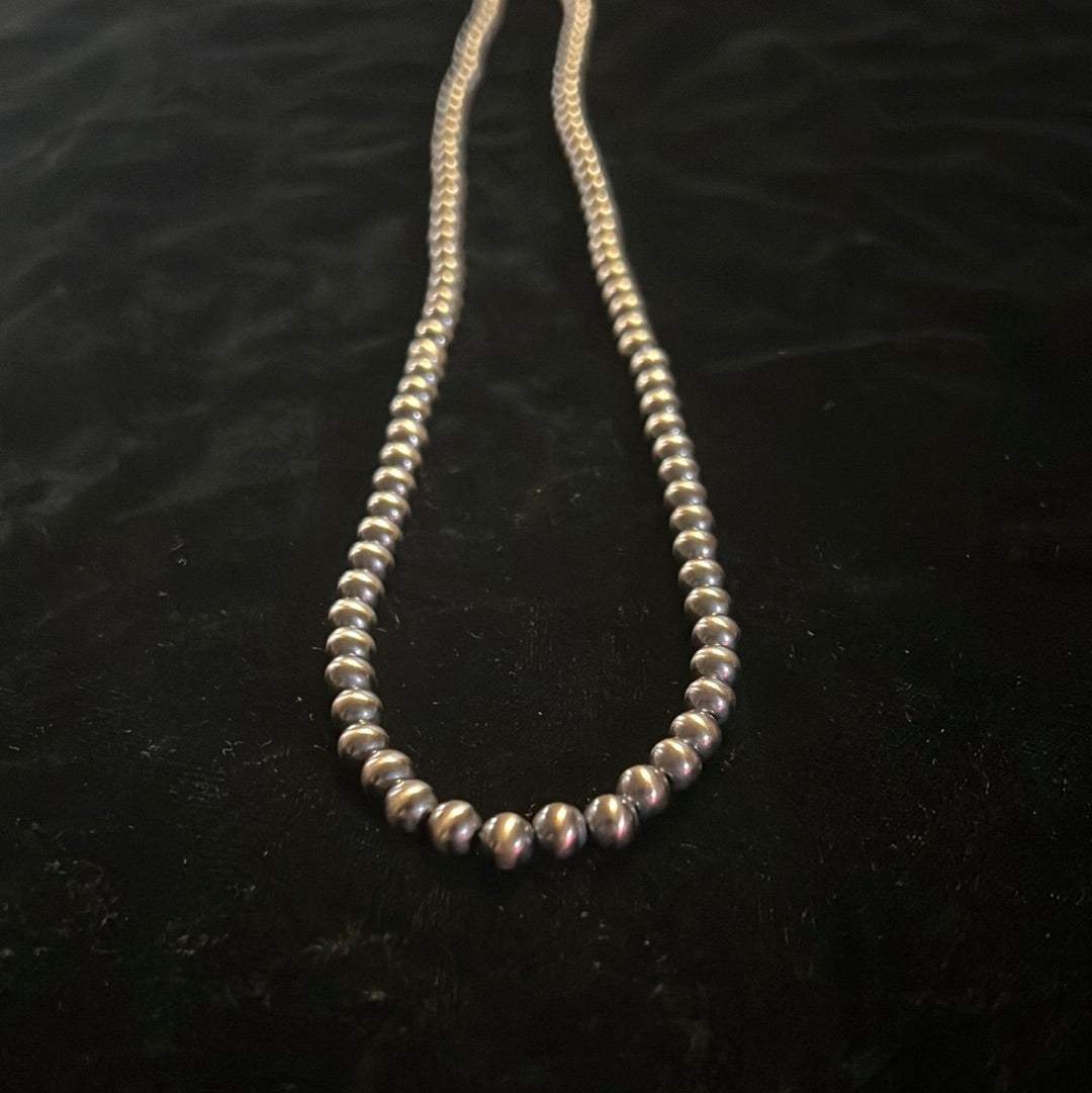 24” 6MM Navajo Pearls